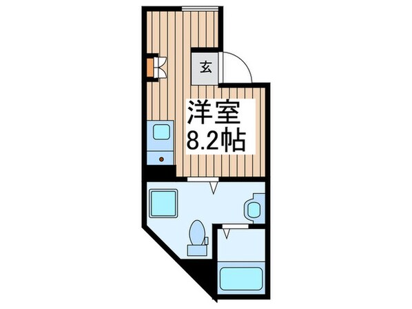 LAUREL北小岩の物件間取画像